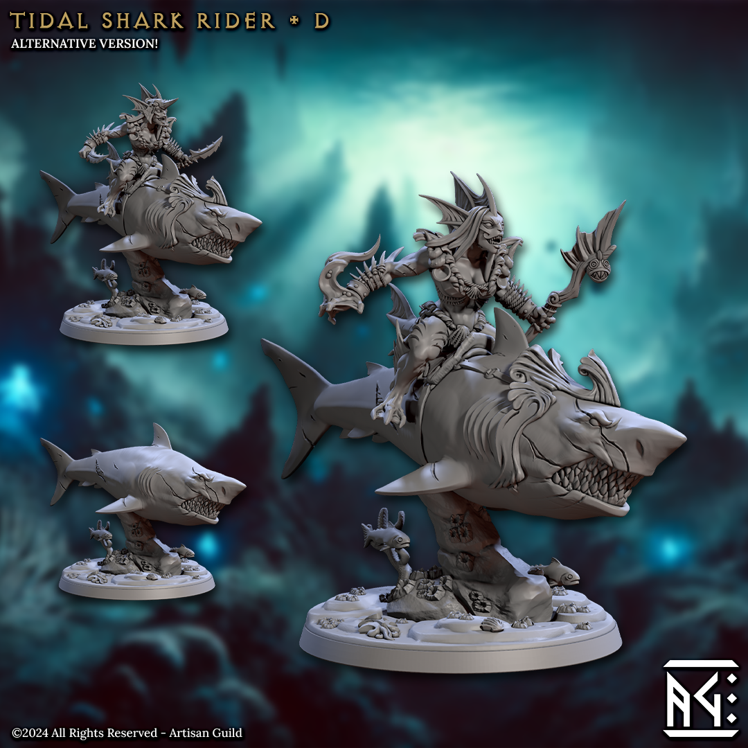 Tidal Shark Riders - 4 Modular Unit