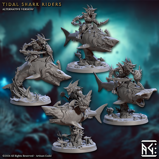 Tidal Shark Riders - 4 Modular Unit