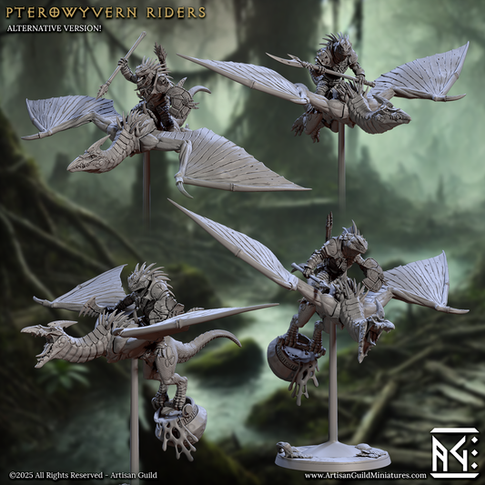 Pterowyvern Riders - 4 Modular Unit