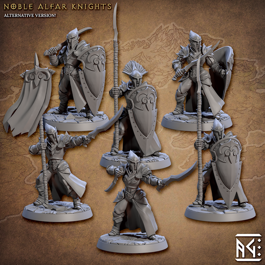 Noble Alfar Knight - 6 Modular Unit