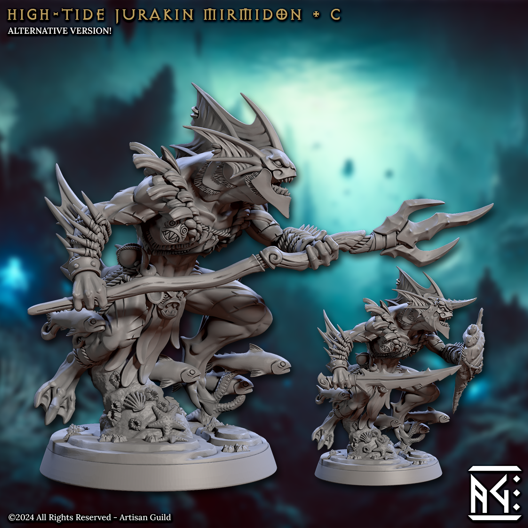 High-Tide Jurakin Mirmidons - 6 Modular Unit
