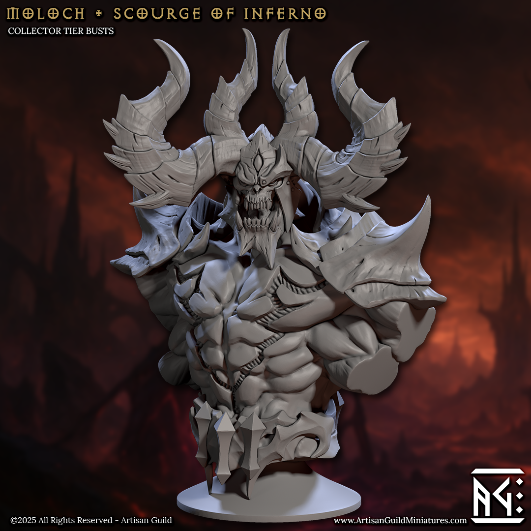 Büste - Moloch, Scourge of Inferno
