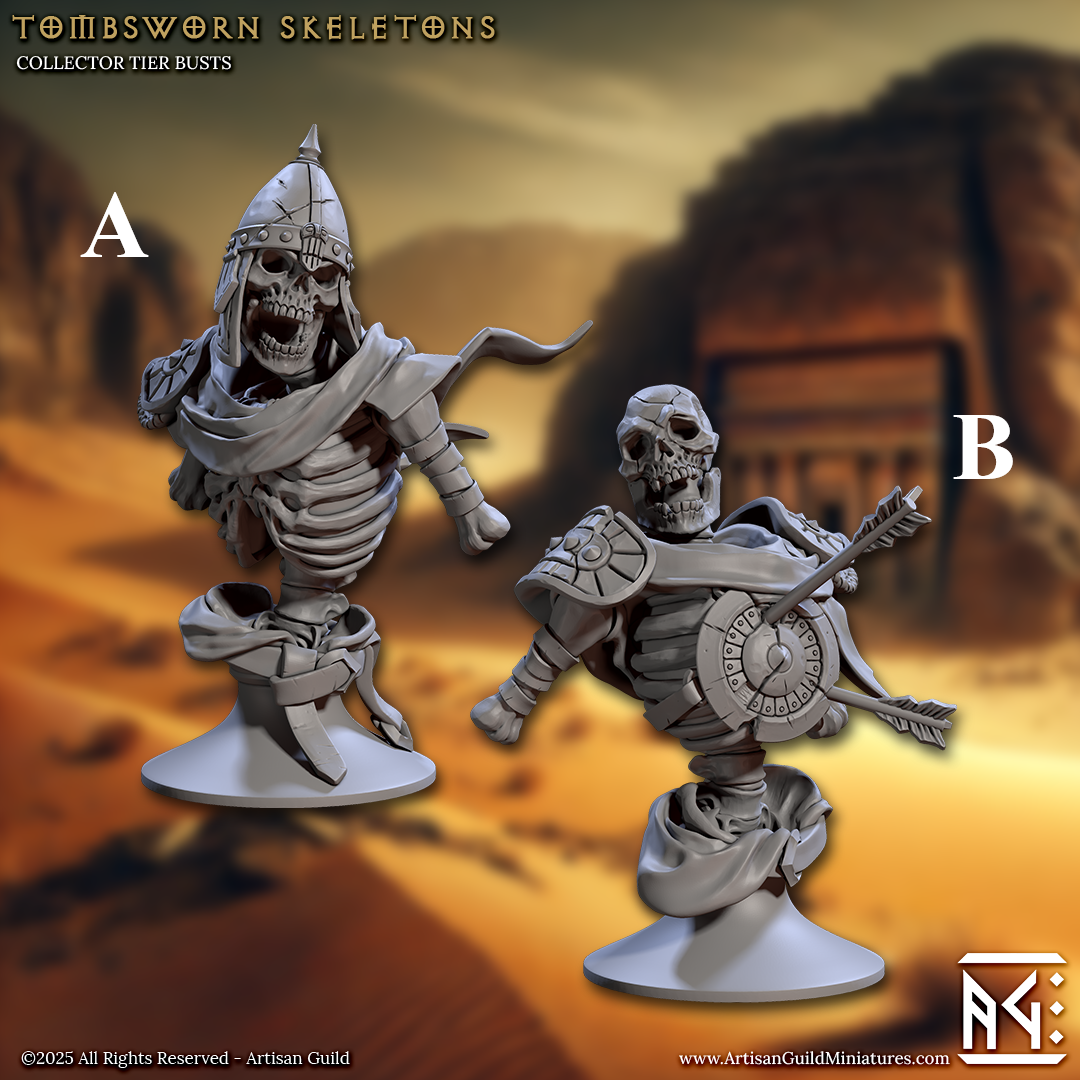 Büste - Tombsworn Skeleton