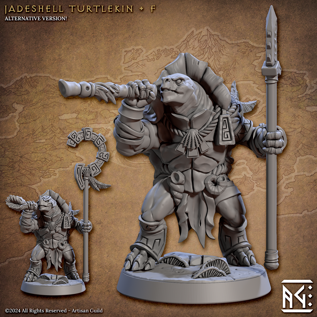 Jadeshell Turtlekin - 6 Modular Unit