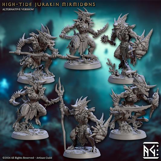 High-Tide Jurakin Mirmidons - 6 Modular Unit