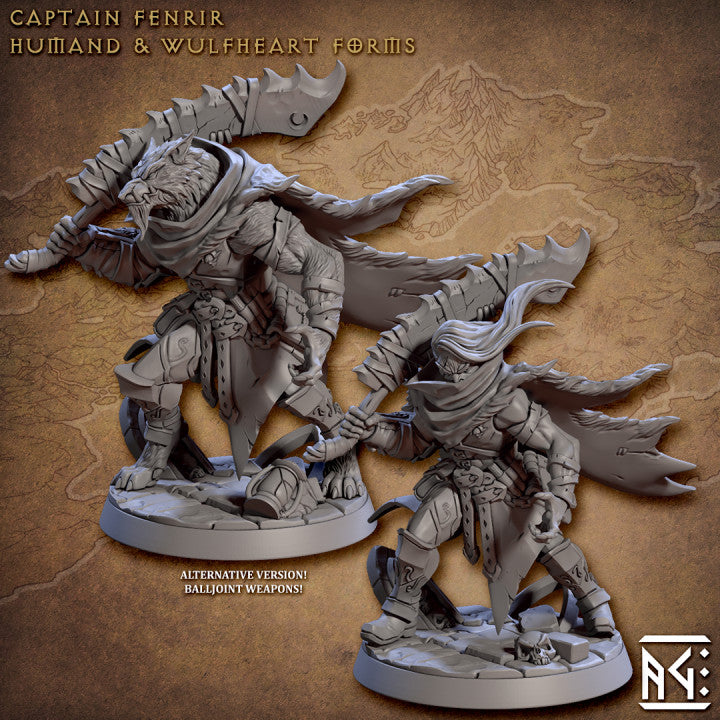 Captain Fenrir - The Silver Hunter