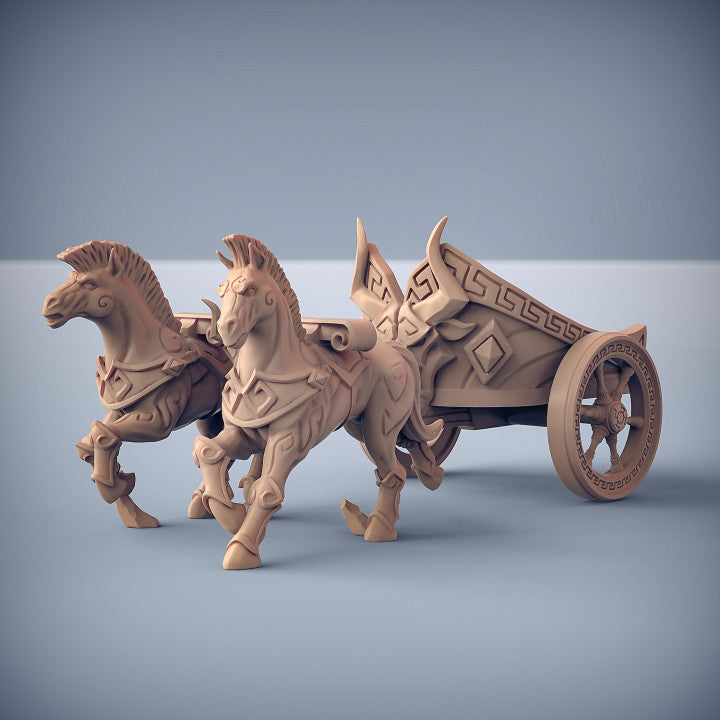 Minoc Chariot and Horses A