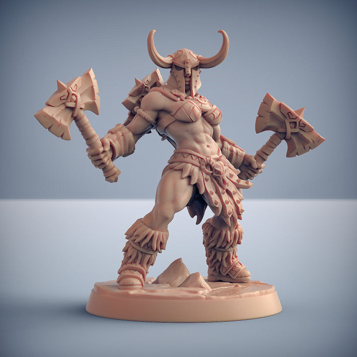 Dragonpeak Barbarians - 6 Modular Unit with Helmet