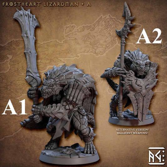 Frostheart Lizardmen
