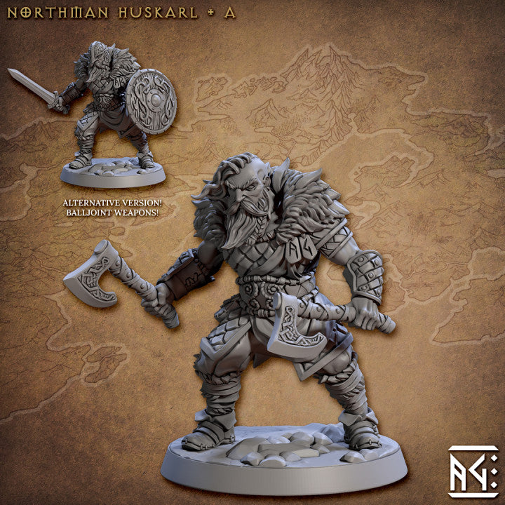 Northmen Huskarl - 6 Modular Unit
