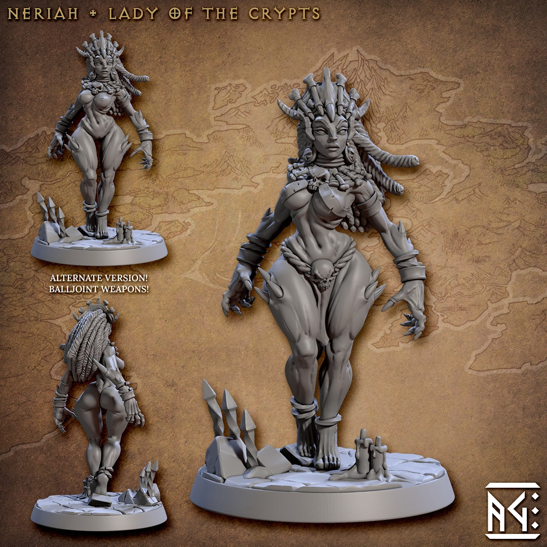 Neriah, the Lady of the Crypts - Horrors of Rodburg Barrows Beauty