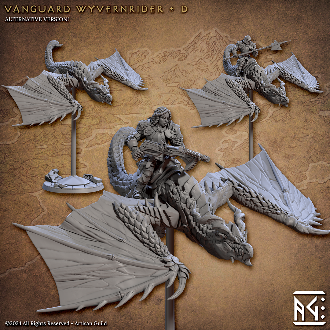 Vanguard Wyvern Rider - 4 Modular Unit