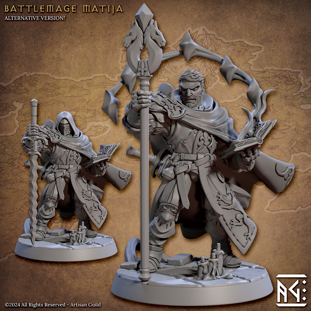 Battlemage Matija - The Pious