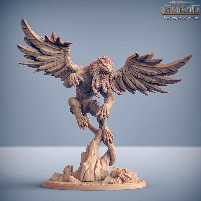 Proudmane the Winged Lion