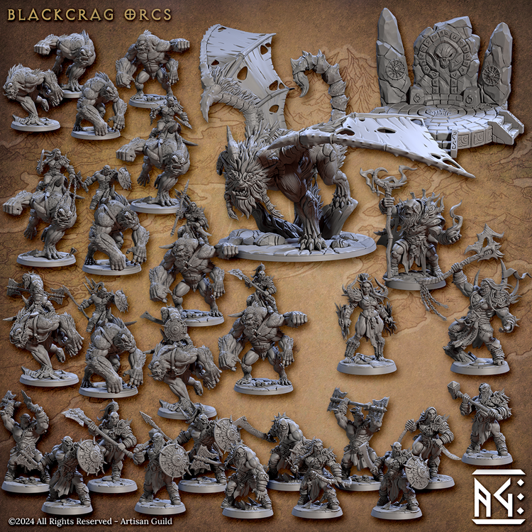 Blackcrag Mountain Orcs