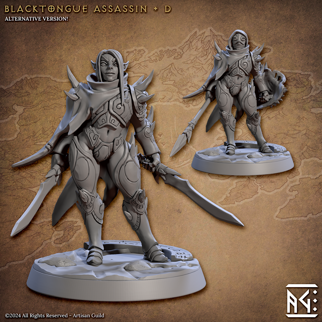 Blacktongue Assassins - 6 Modular Unit