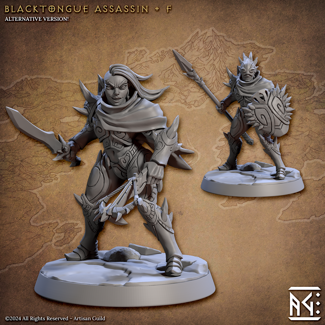 Blacktongue Assassins - 6 Modular Unit