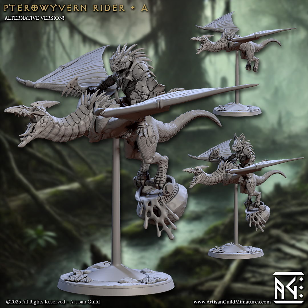 Pterowyvern Riders - 4 Modular Unit
