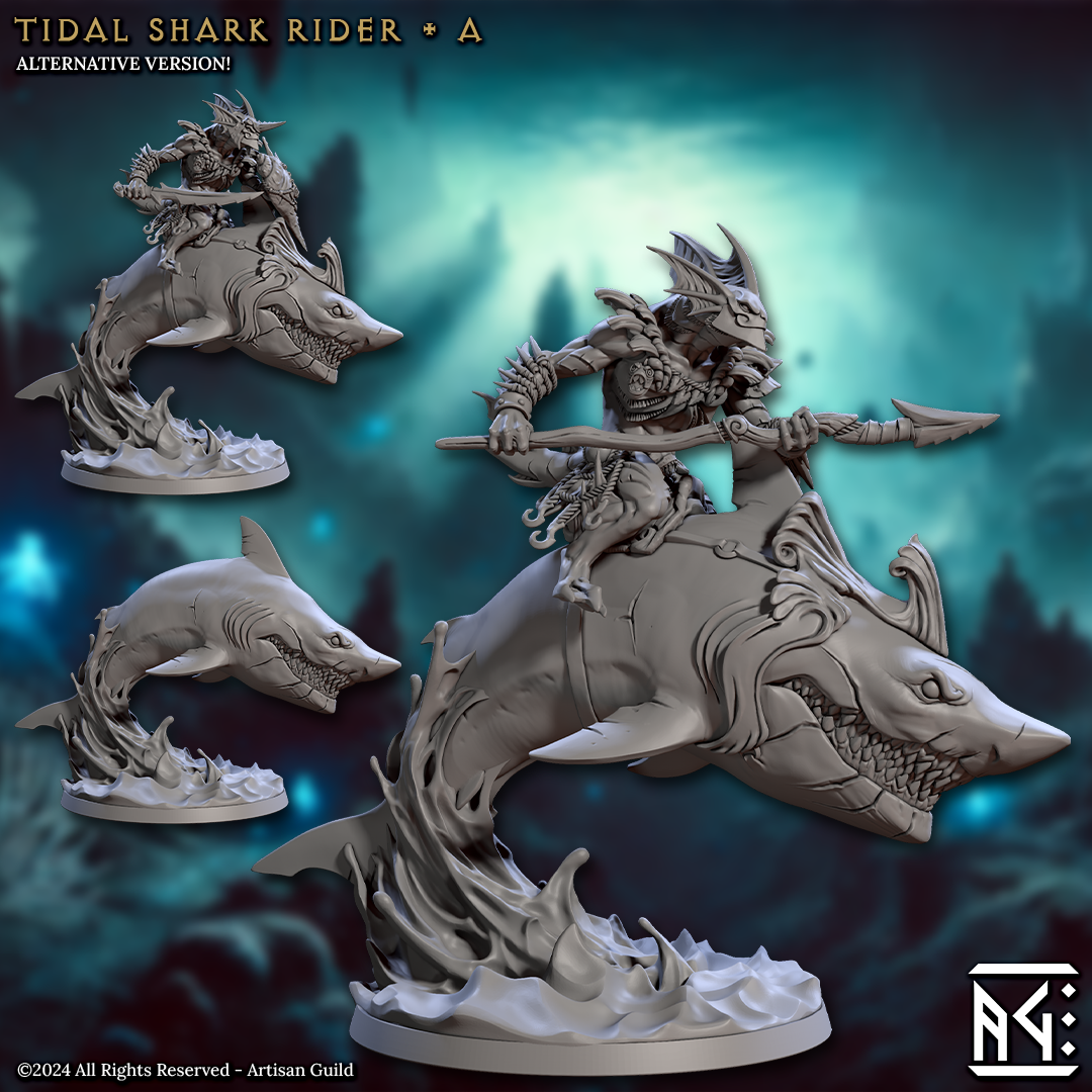 Tidal Shark Riders - 4 Modular Unit
