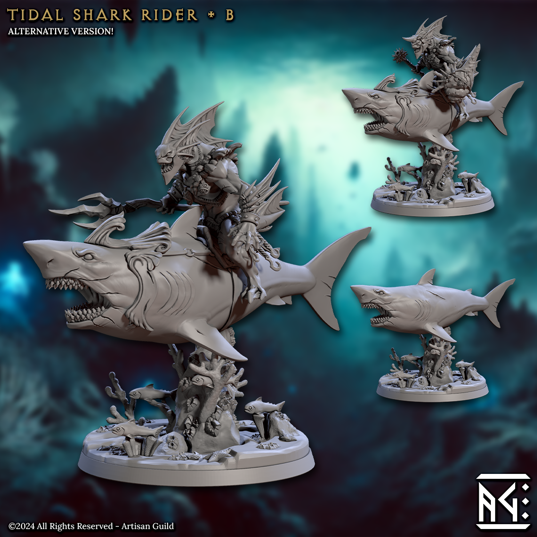 Tidal Shark Riders - 4 Modular Unit