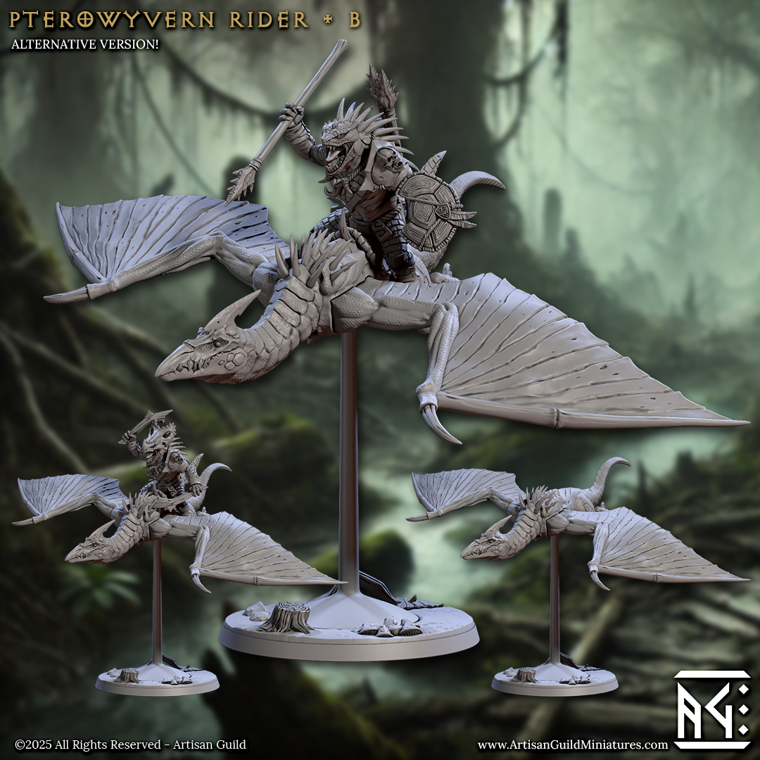 Pterowyvern Riders - 4 Modular Unit