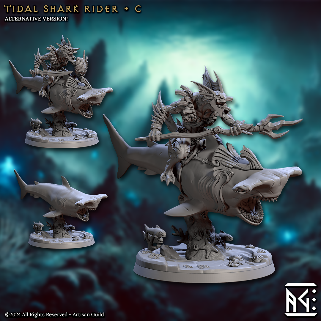 Tidal Shark Riders - 4 Modular Unit