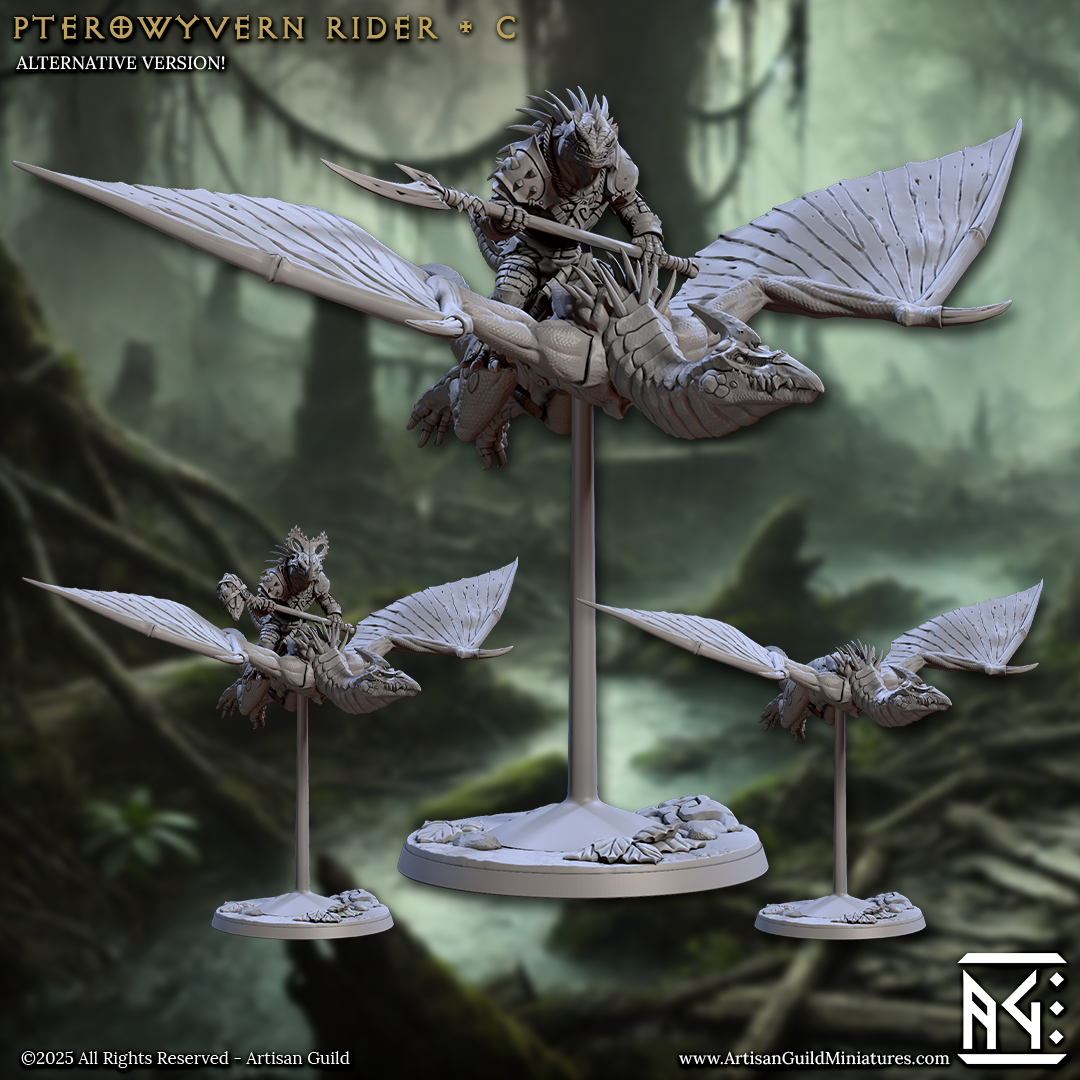 Pterowyvern Riders - 4 Modular Unit