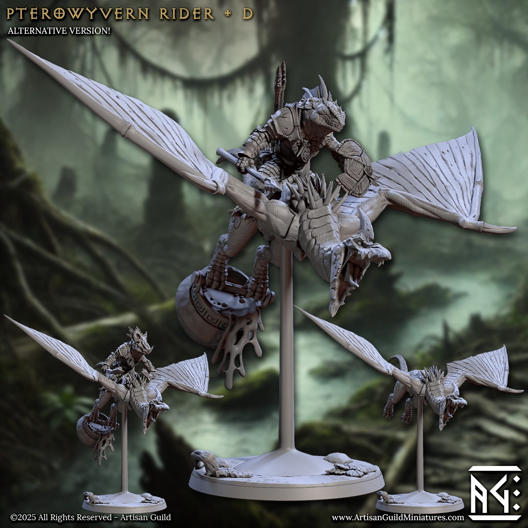 Pterowyvern Riders - 4 Modular Unit