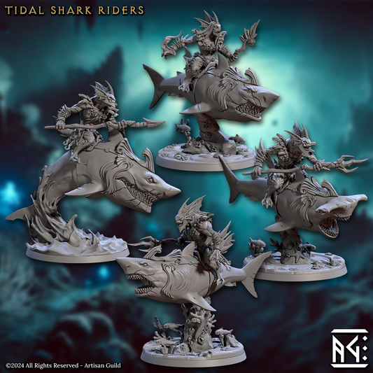 Tidal Shark Riders - 4 Modular Unit