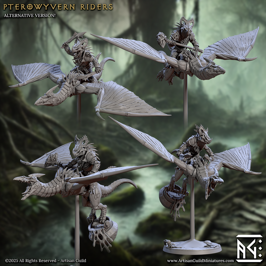 Pterowyvern Riders - 4 Modular Unit