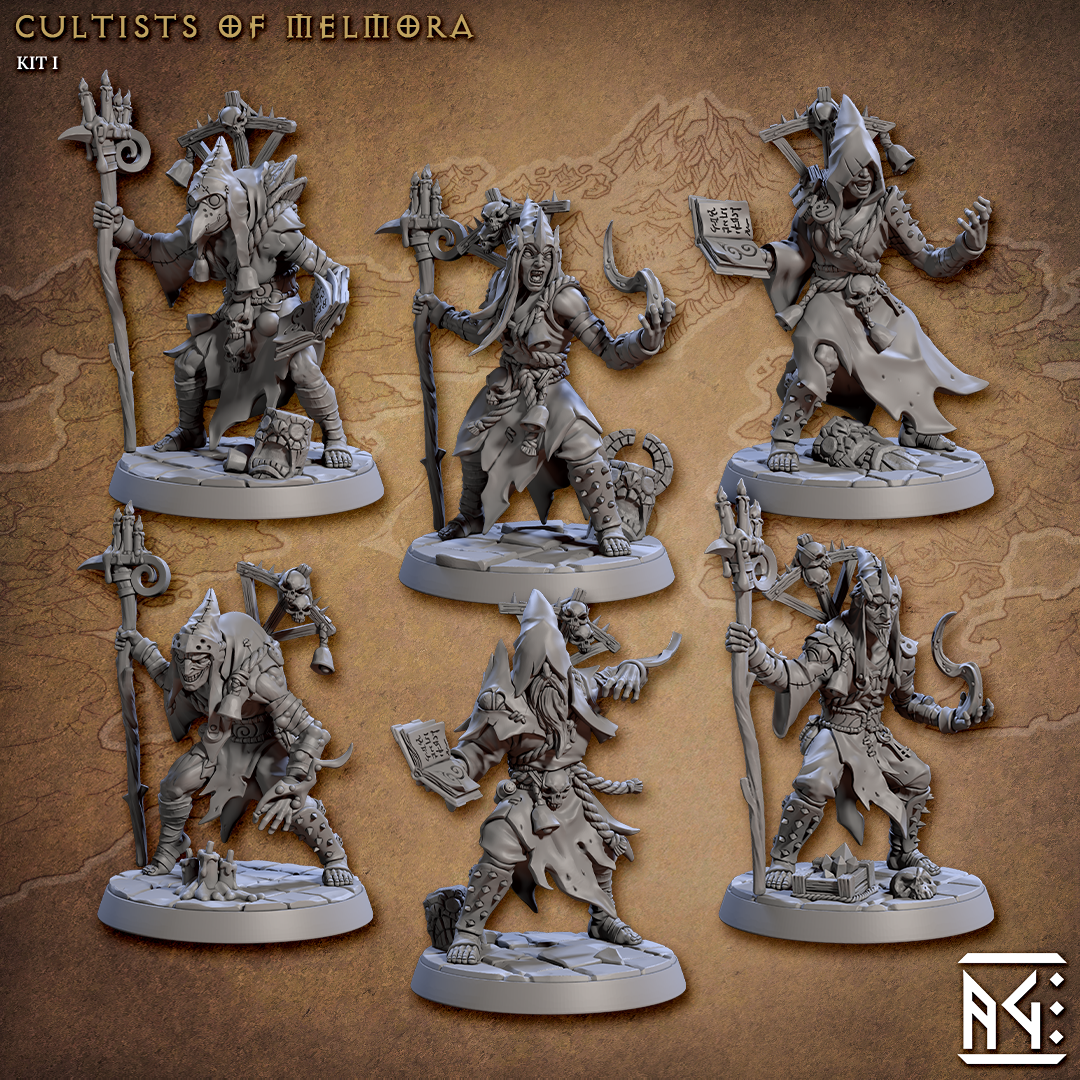 Cultists of Melmora - 6 Modular Unit
