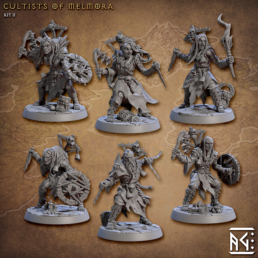 Cultists of Melmora - 6 Modular Unit