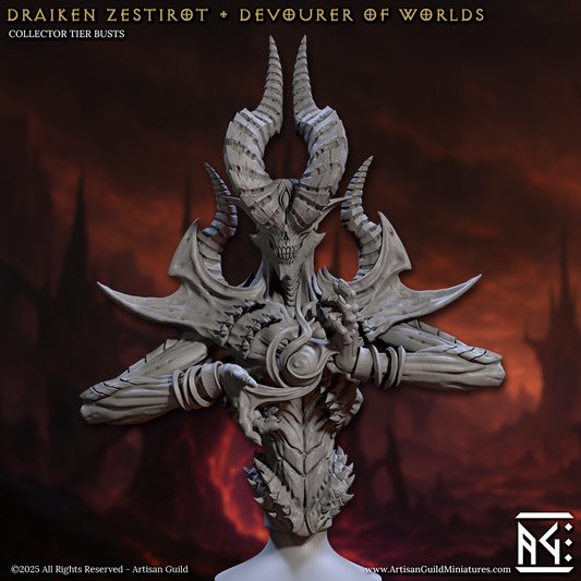 Büste - Draiken Zestirot, Devourer of Worlds