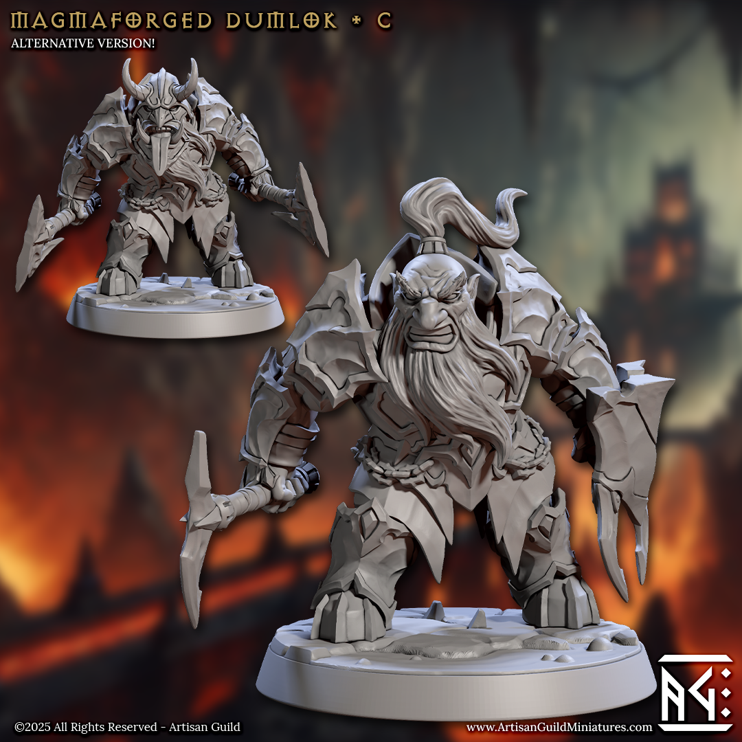 Magmaforged Dumloks - 6 Modular Unit