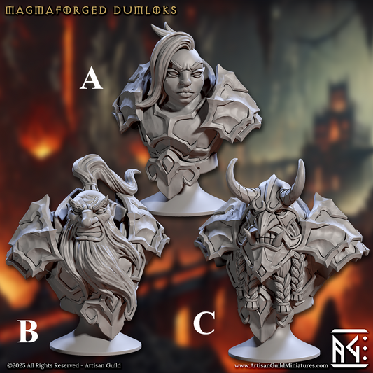 Büste - Magmaforged Dwarves