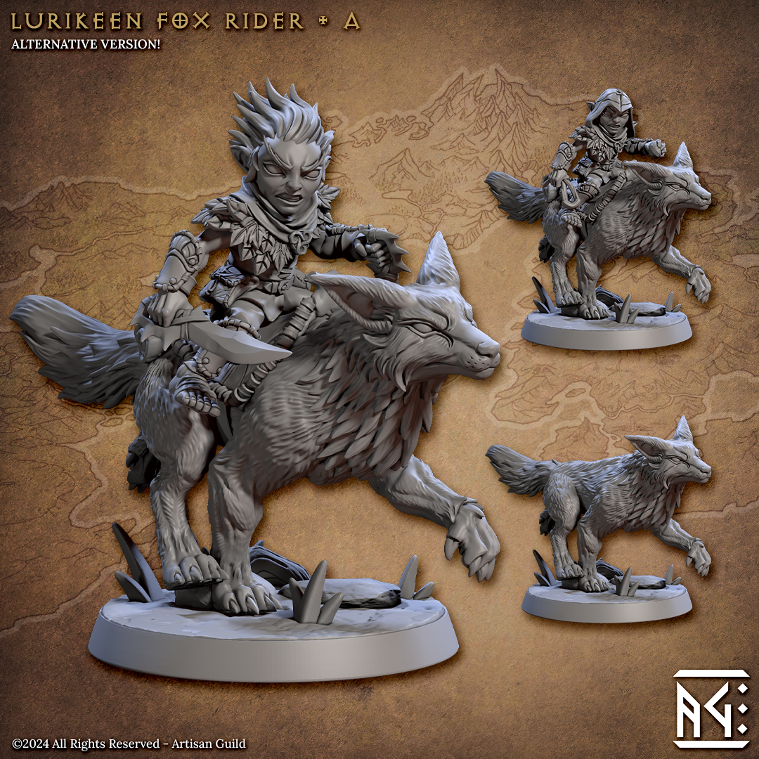 Mystic Fox Rider - 4 Modular Unit