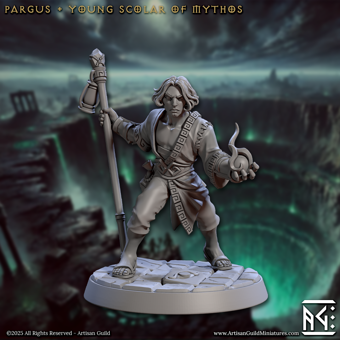 Pargus - Young Scolar of Mythos