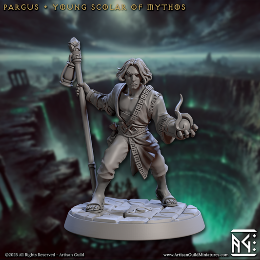 Pargus - Young Scolar of Mythos
