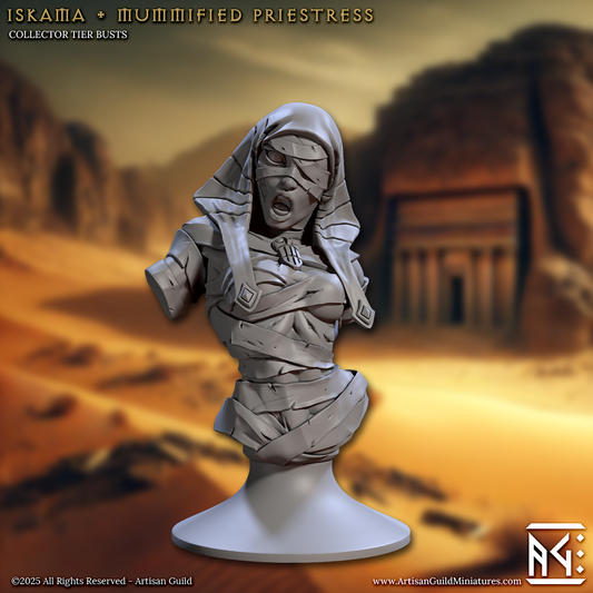 Büste - Iskama, Mummified Priestess Pinup