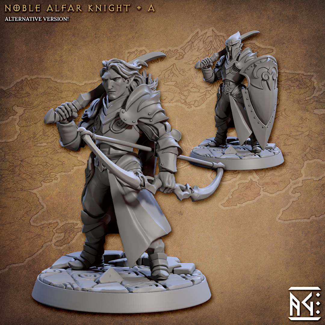 Noble Alfar Knight - 6 Modular Unit