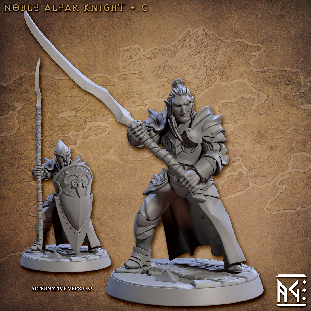 Noble Alfar Knight - 6 Modular Unit
