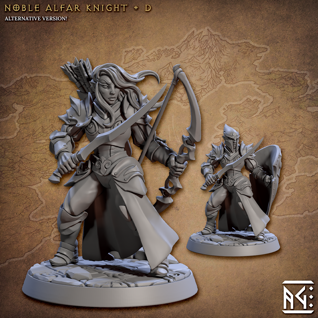 Noble Alfar Knight - 6 Modular Unit