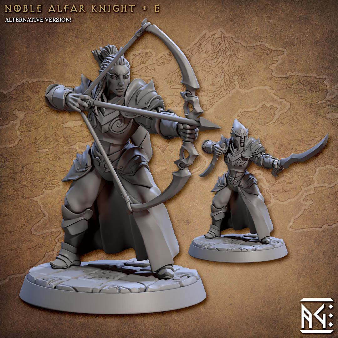 Noble Alfar Knight - 6 Modular Unit
