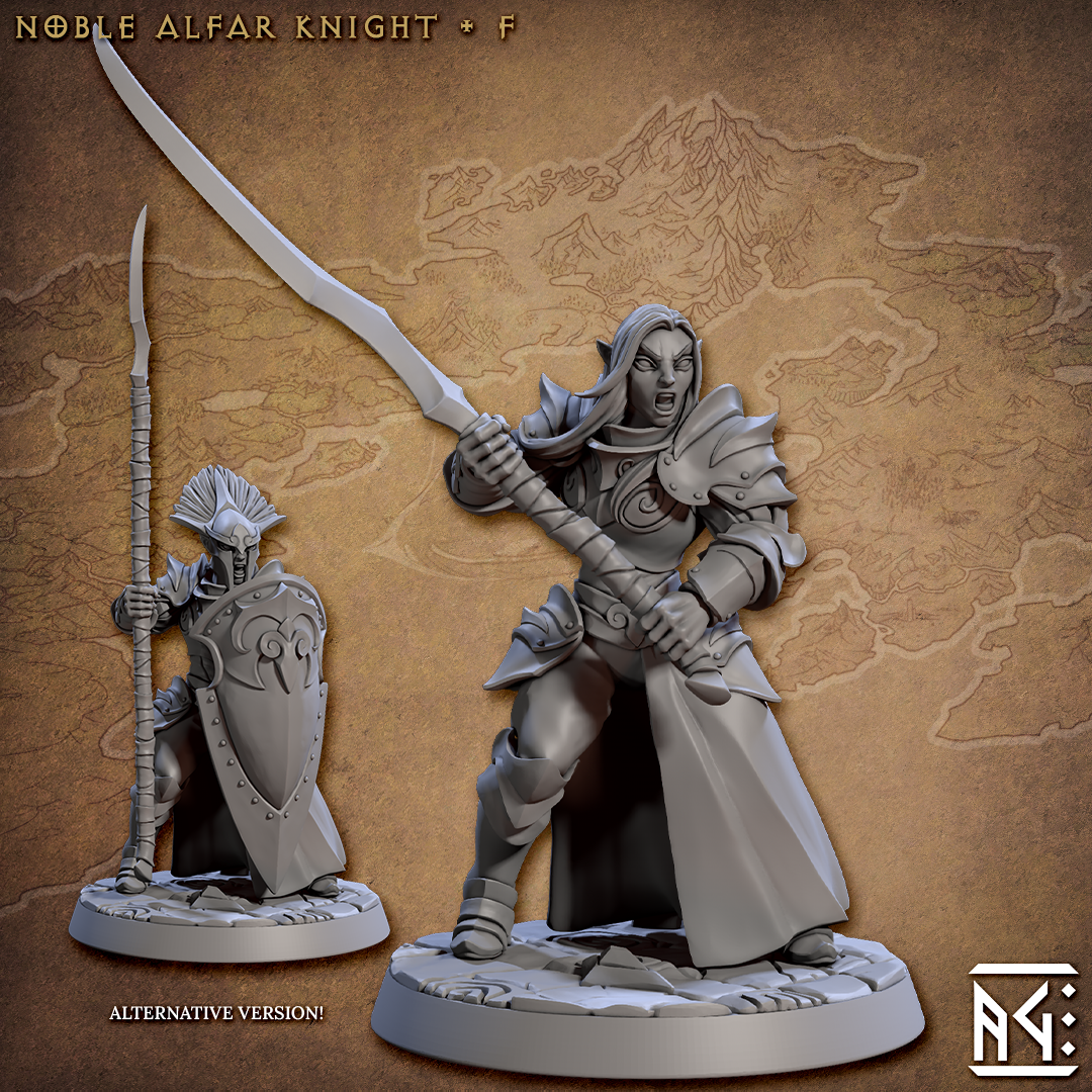Noble Alfar Knight - 6 Modular Unit