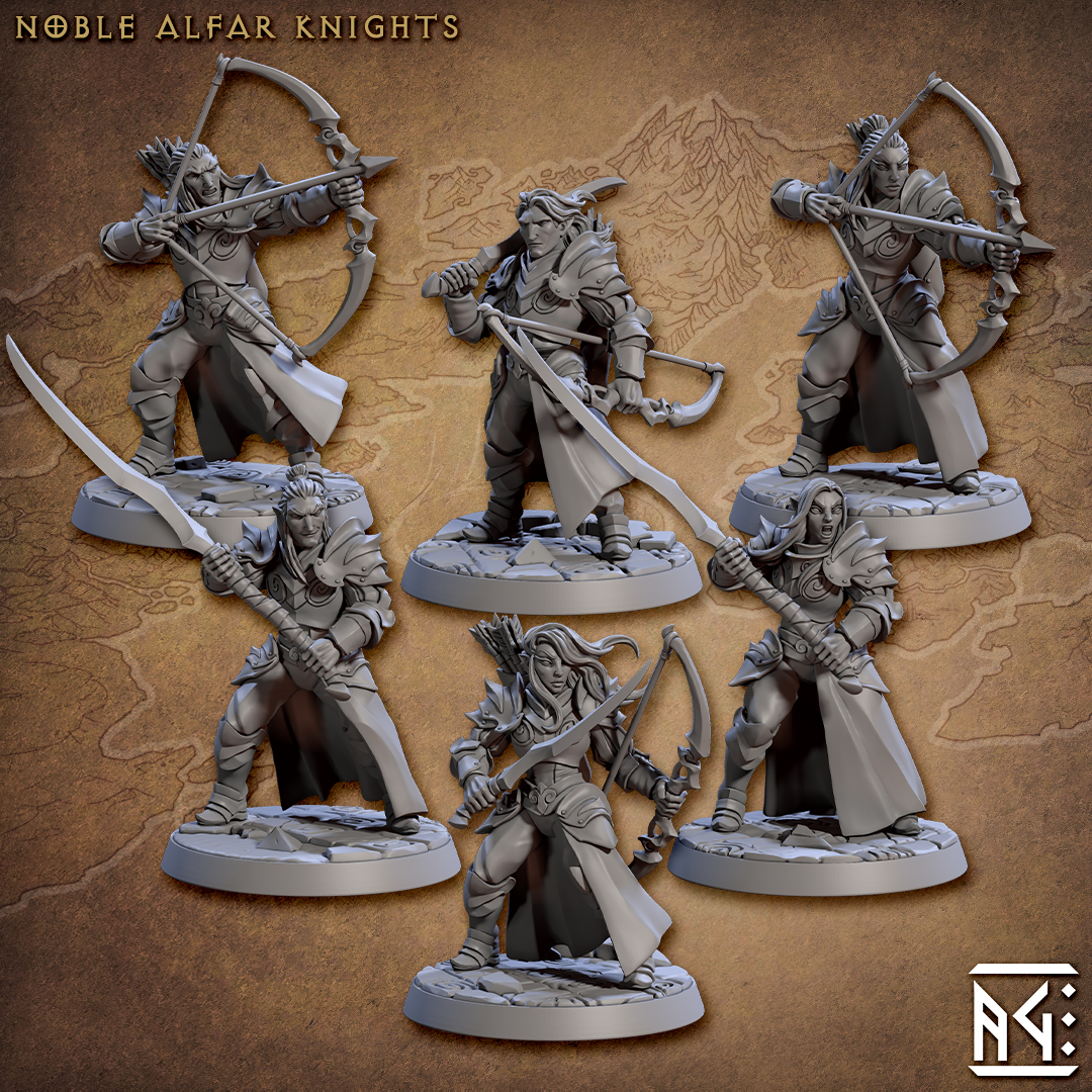 Noble Alfar Knight - 6 Modular Unit