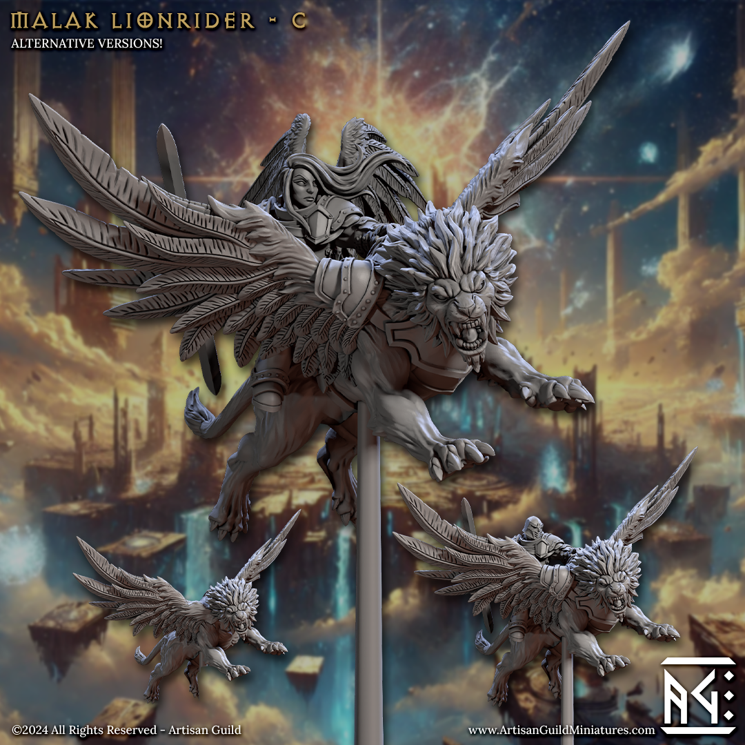 Malakim Lionrider - 4 Modular Unit