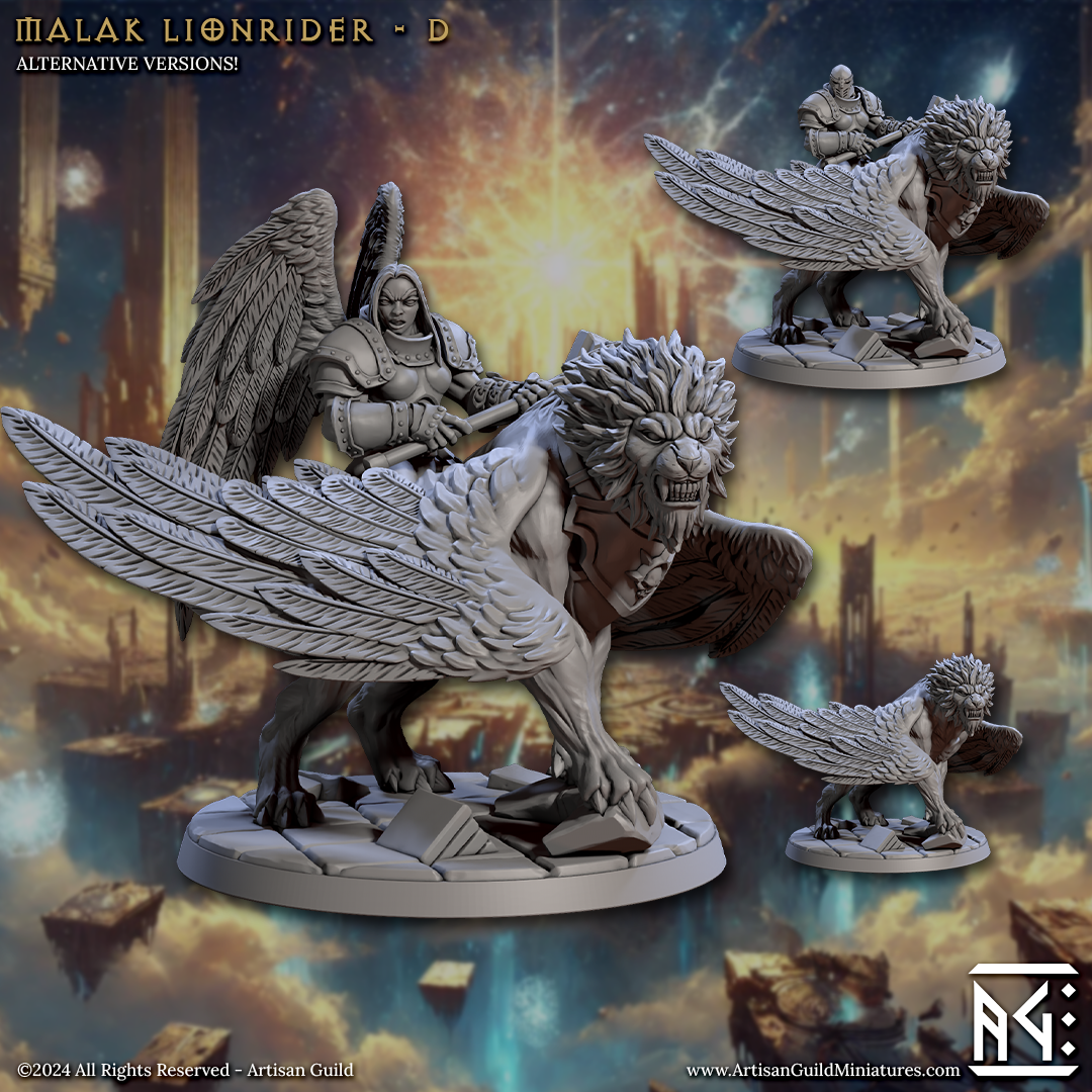 Malakim Lionrider - 4 Modular Unit