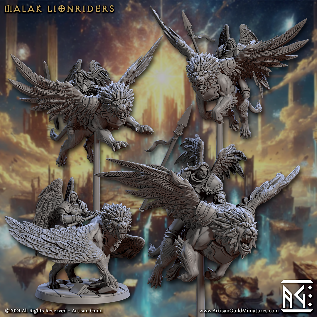 Malakim Lionrider - 4 Modular Unit