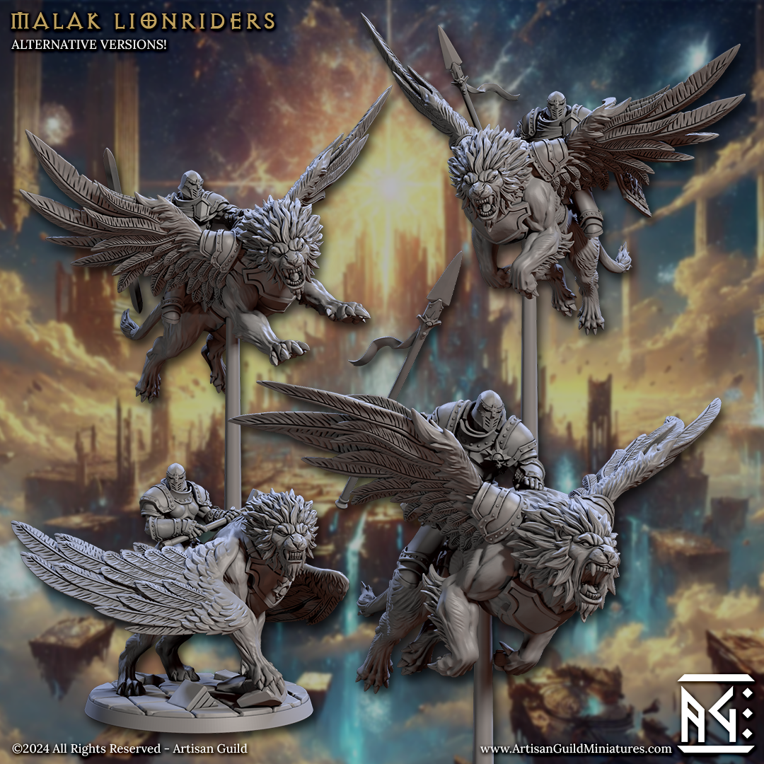 Malakim Lionrider - 4 Modular Unit