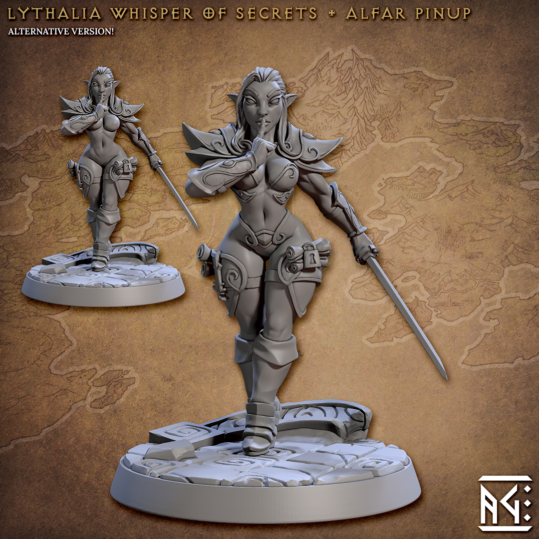Lythalia, Whisper of Secrets - Noble Alfar Beauty